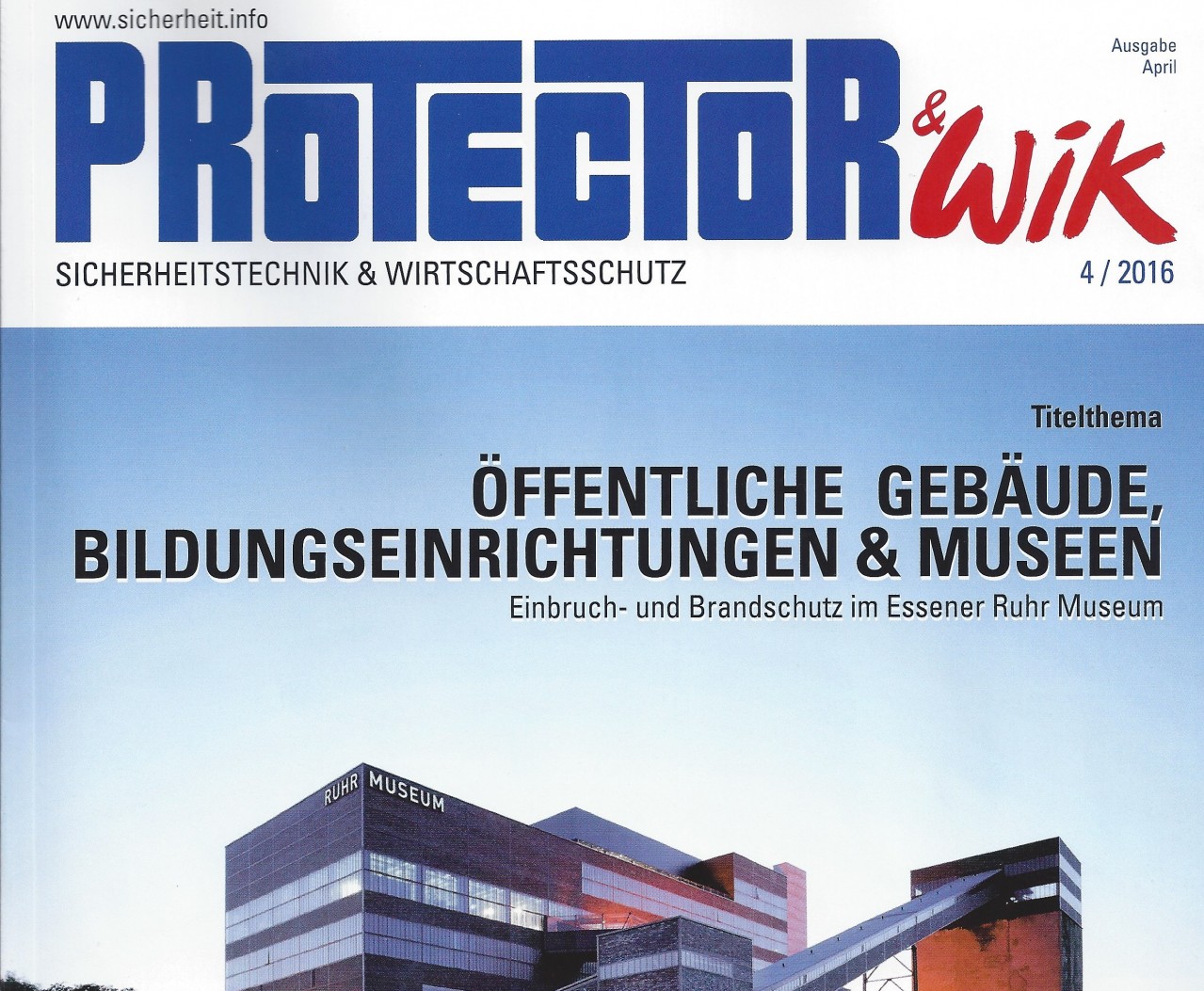 PROTECTOR Redaktionsbüro Schweiz neu im Fürstentum