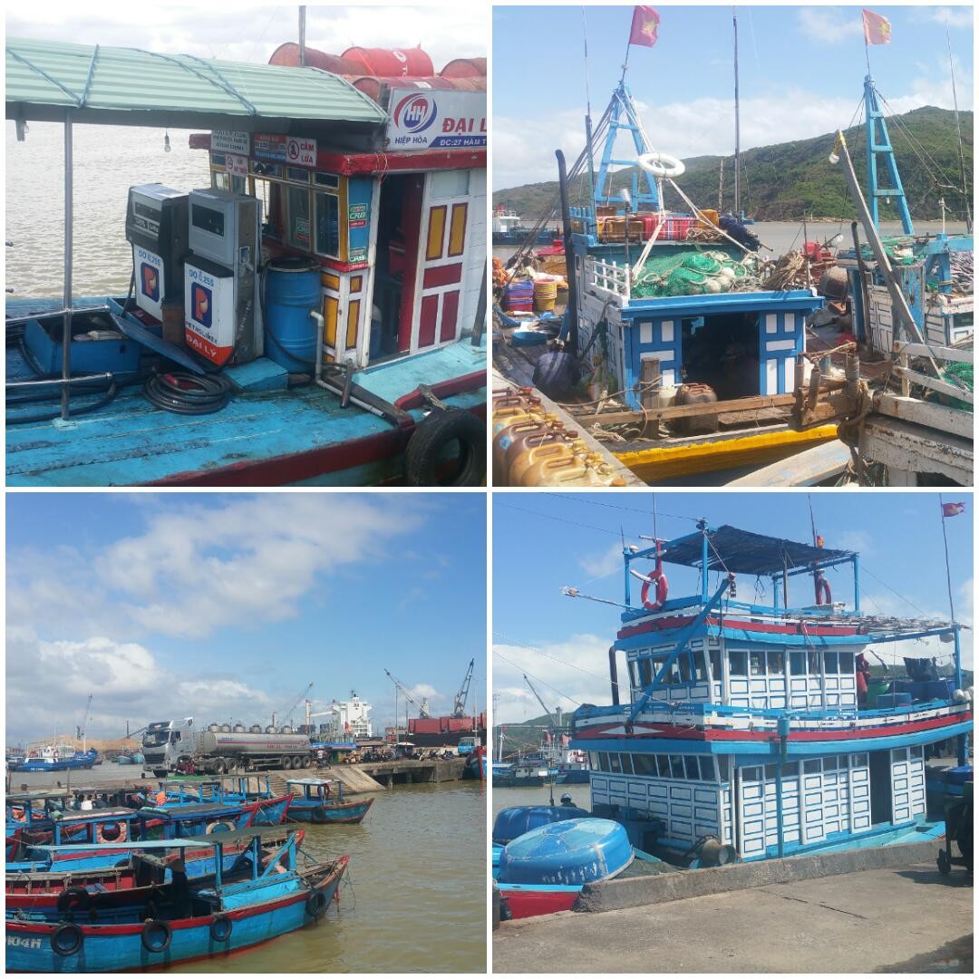 Fischerhafen Quy Nhon